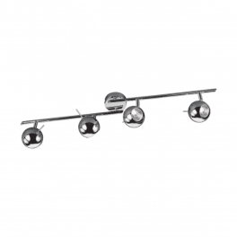 EG AHELOY 3804 5 (5.5W) izzós LED mennyezet lámpa 2700K króm GU10